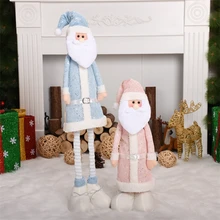 Рождественские украшения для дома adornos de navidad Санта Клаус кукла