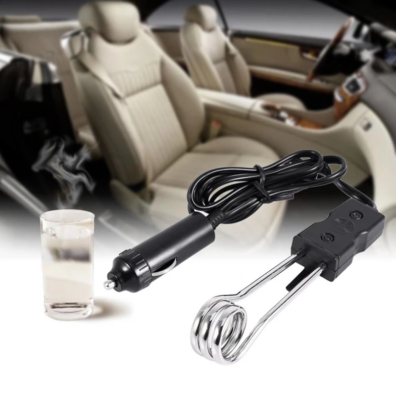 Портативный 24V электрический автомобиль вареные погружной нагреватель воды