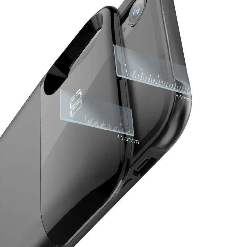 Отдельный чехол для аккумулятора с беспроводной зарядкой iPhone X XS MAX XR цифровым