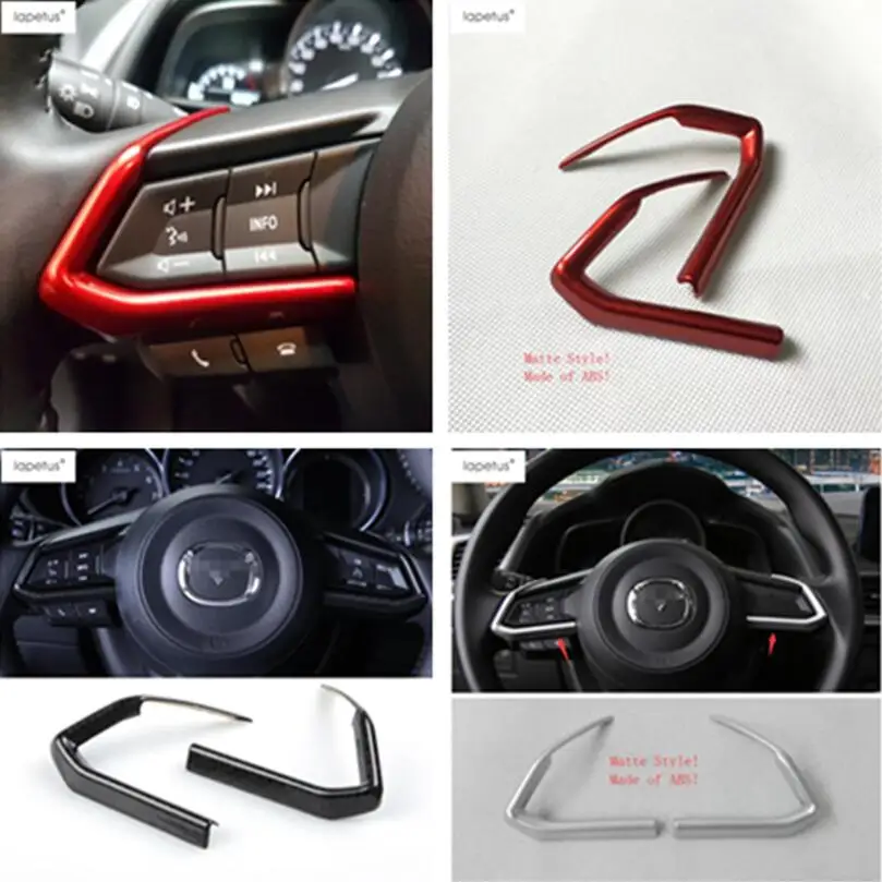 Аксессуары для ноутбуков подходят Mazda CX-9 CX9 2017-2020 ABS Автомобильное рулевое
