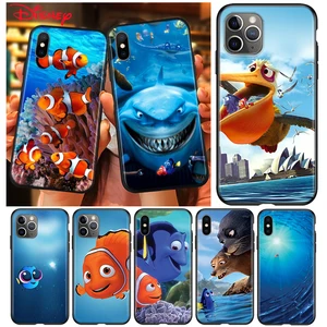 silicone black cover finding nemo fish for apple iphone 12 mini 11 pro xs max xr x 8 7 6s 6 plus 5s se phone case free global shipping