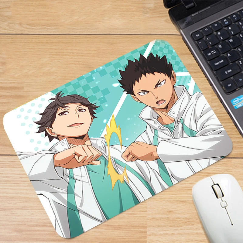 Аксессуары для геймеров коврик мыши компьютерный маленький с рисунком аниме