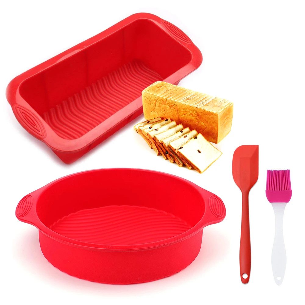Форма для торта набор силиконовых кухонных принадлежностей 9 дюймов