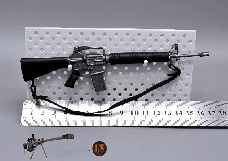 

Hot Sales Scale 1/6th Gun Weapon M16A2 Assault Rifle For Mostly 12inch Doll Figures Collection