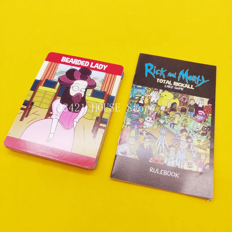 Новая игра Rick and Morty полная риколл карточная игра коллекция карт Rick Y Morty Yuego для развлечения с коробкой