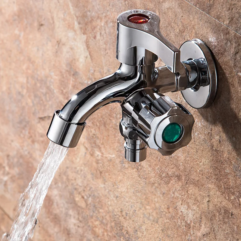 Настенный смеситель для кухни и сада двойного использования из нержавеющей