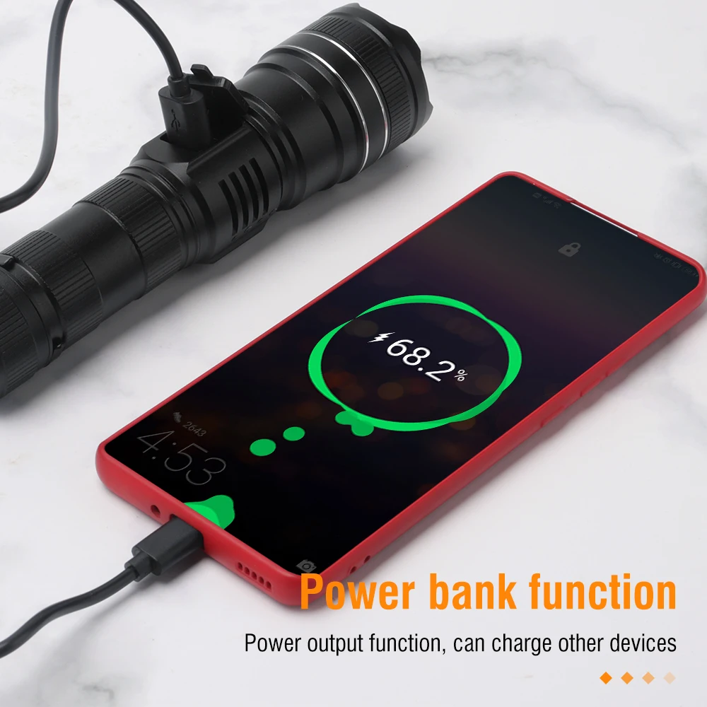 Скидка BORUiT P70 P99 светодиодный фонарик с 5-режимным увеличением, перезаряжаемый внешний аккумулятор, фонарь, водонепроницаемый дисплей, фонарь для к... Купить BORUiT P70 P99 светодиодный фонарик с 5-режимным увеличением, перезаряжаемый внешний аккумулятор, фонарь, водонепроницаемый дисплей, фонарь для к...