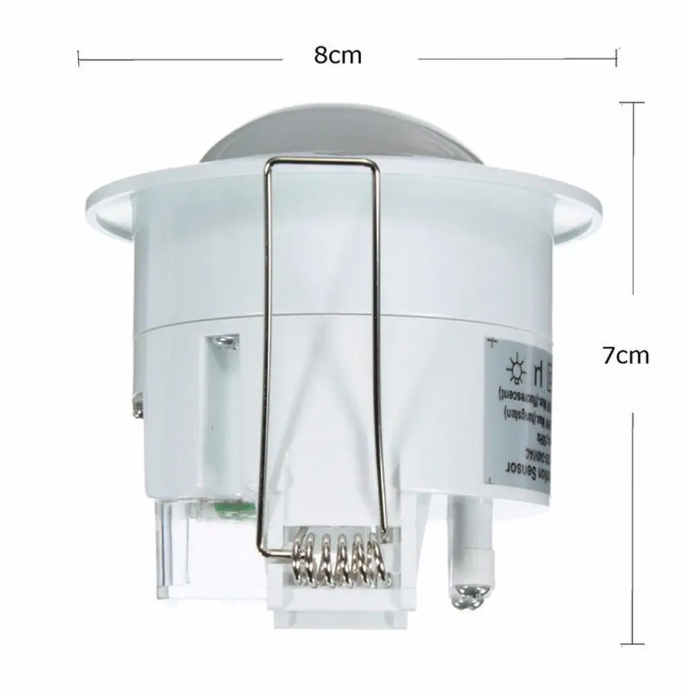 

110V-240V Ceiling PIR Infrared Body Motion Sensor Detector lamp Bulb / ON Automatic OFF Lamp For LED Light Switch lampholde M8N3