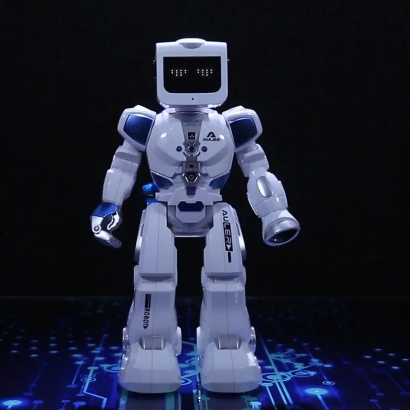 Голосовое управление RC робот с английской музыкой водное Вождение танцы интеллектуальный пульт дистанционного управления Фигурки игрушки