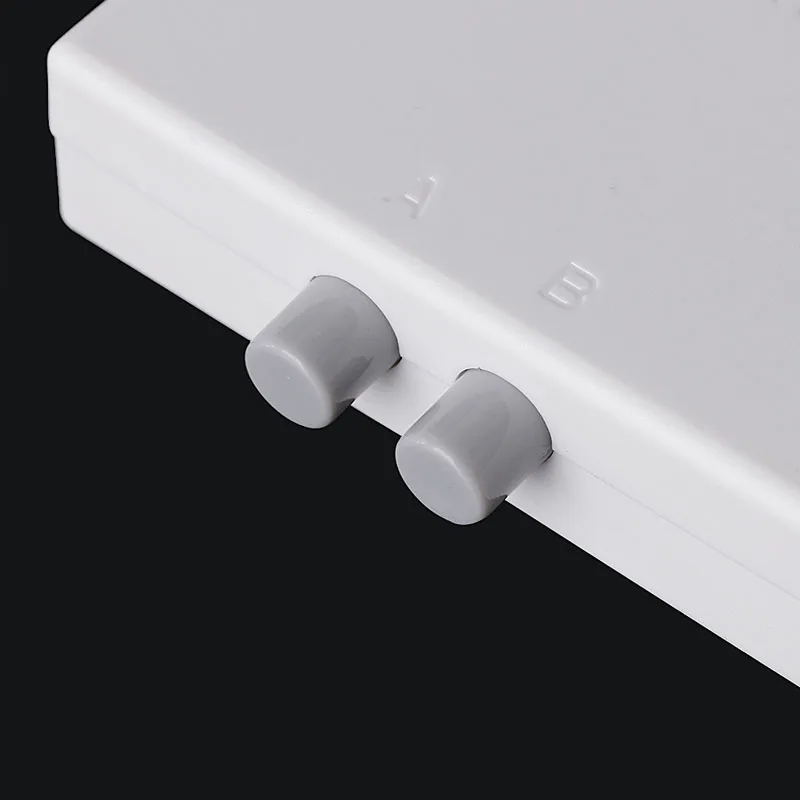 Мини-коммутатор с 2 портами AB ручной коммутатор в 1/1 RJ45 для сети/Ethernet | Компьютеры и