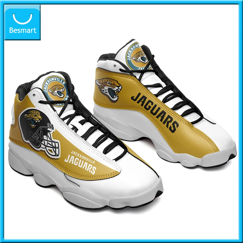 

Besmart Print On Demand Custom Sneaker Men's Basketball Casual Sneaker Jaguars team printing FedEX Free Shipping