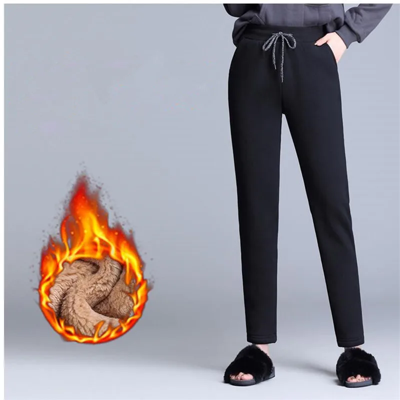 Женские леггинсы зимние толстые теплые флисовые спортивные для бега тренировки