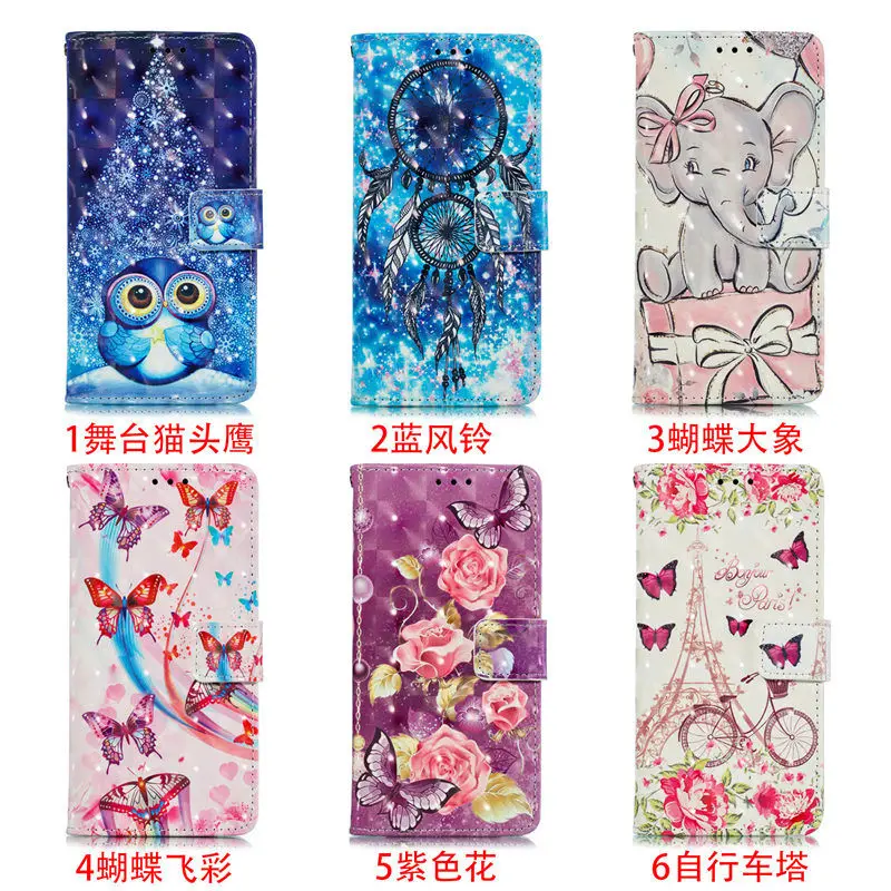 Кожаный чехол-книжка чехол для samsung Galaxy A10 A10E A20 A20E A30 A40 A50 A70 M10 M20 M30 чехол крышка Красочный чехол-бумажник для мобильного телефона
