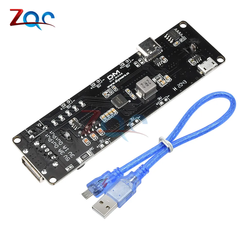 Плата зарядного устройства ESP32 ESP32S WeMos 18650 щит зарядки аккумулятора V3 Micro USB Type A А