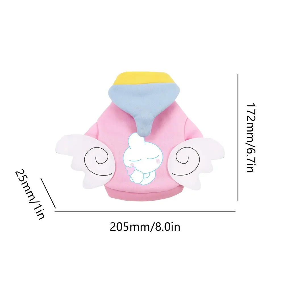 

Pet Dog Creative Feeding Bottle Wings Dog Clothes Pet Clothes Supplies Funny Party Cosplay Clothing Costume Sweater