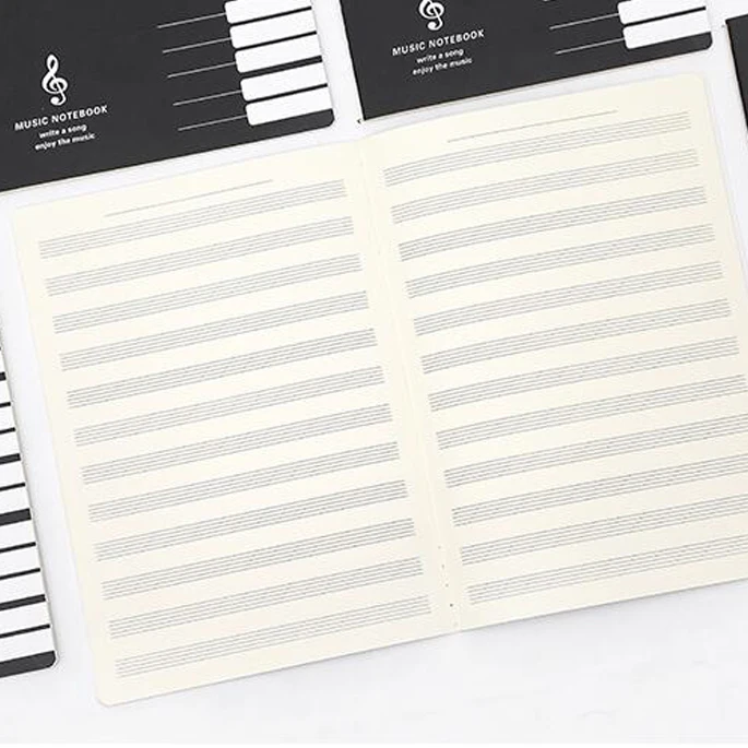 Five Lines Music Notes Notebook Tab Staff Stave | Спорт и развлечения