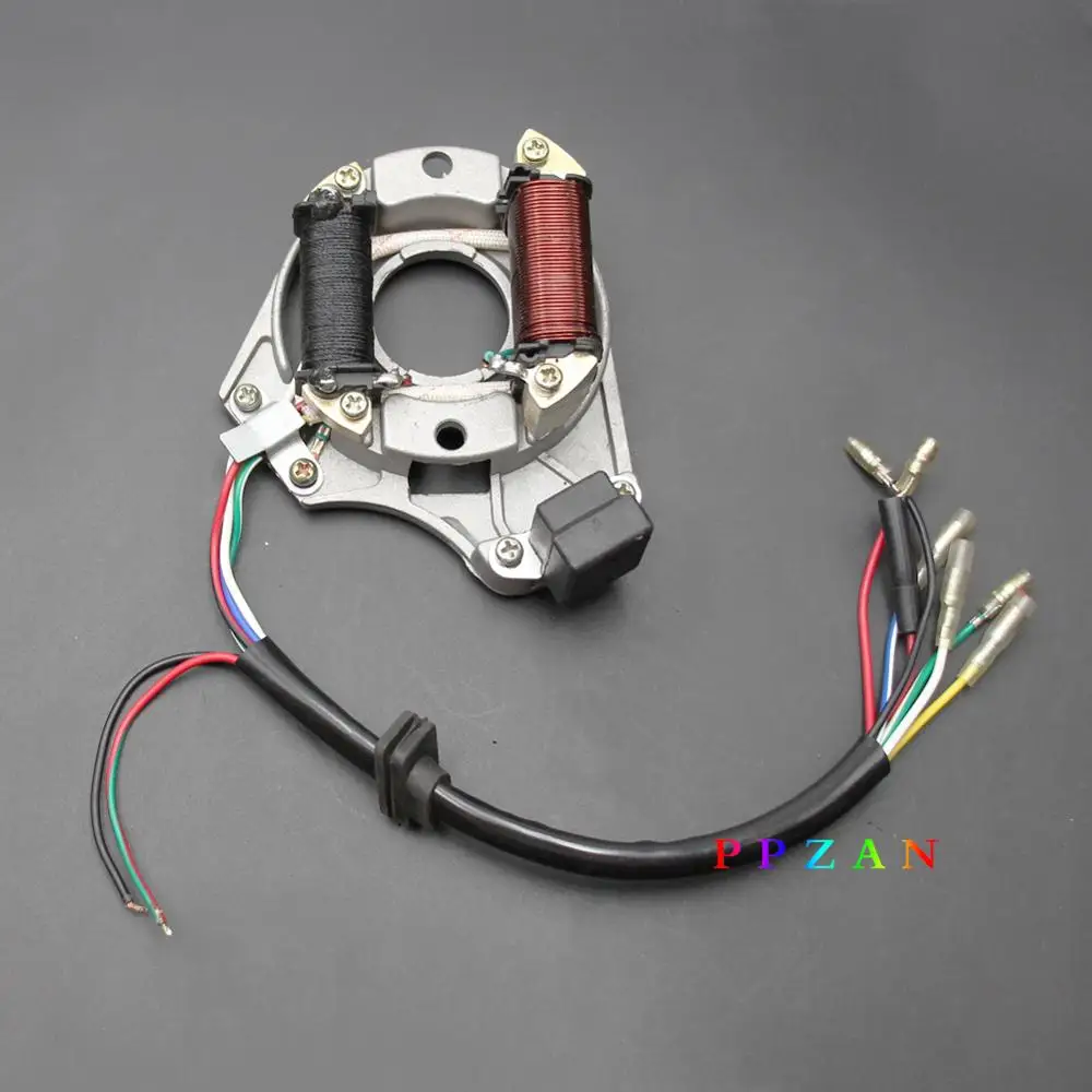 Статор зажигания Магнето Пластина генератор ATV Quad 50cc 70cc 90cc 110cc 125cc китайский Taotao SUNL
