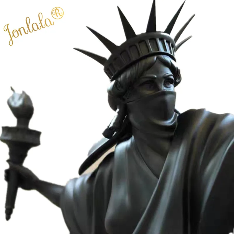 

Modern Art Statue of Liberty Throw Torch Riot of Liberty Fine Art London Art Fair Resin Sculpture Home Decor Best Gift