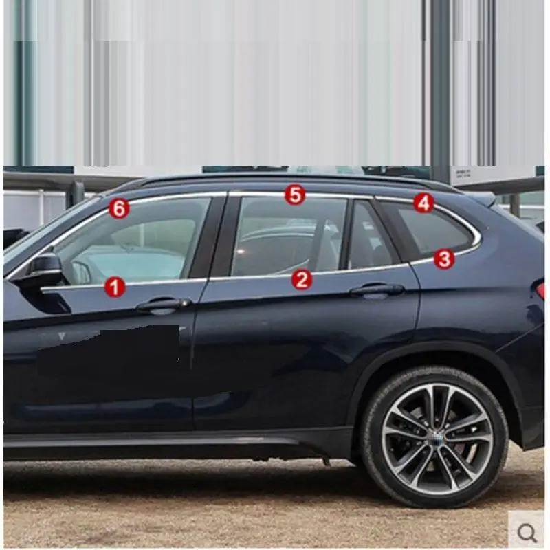 Автомобильный хромированный декоративный Модифицированный Корпус для окна