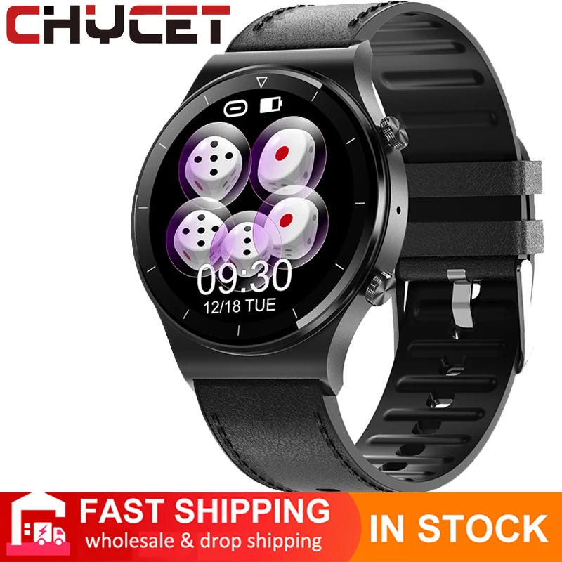 

Смарт-часы CHYCET с сенсорным экраном для мужчин и женщин, умные часы с режимами разных видов спорта, фитнес-трекером, монитором сна для Android и IOS