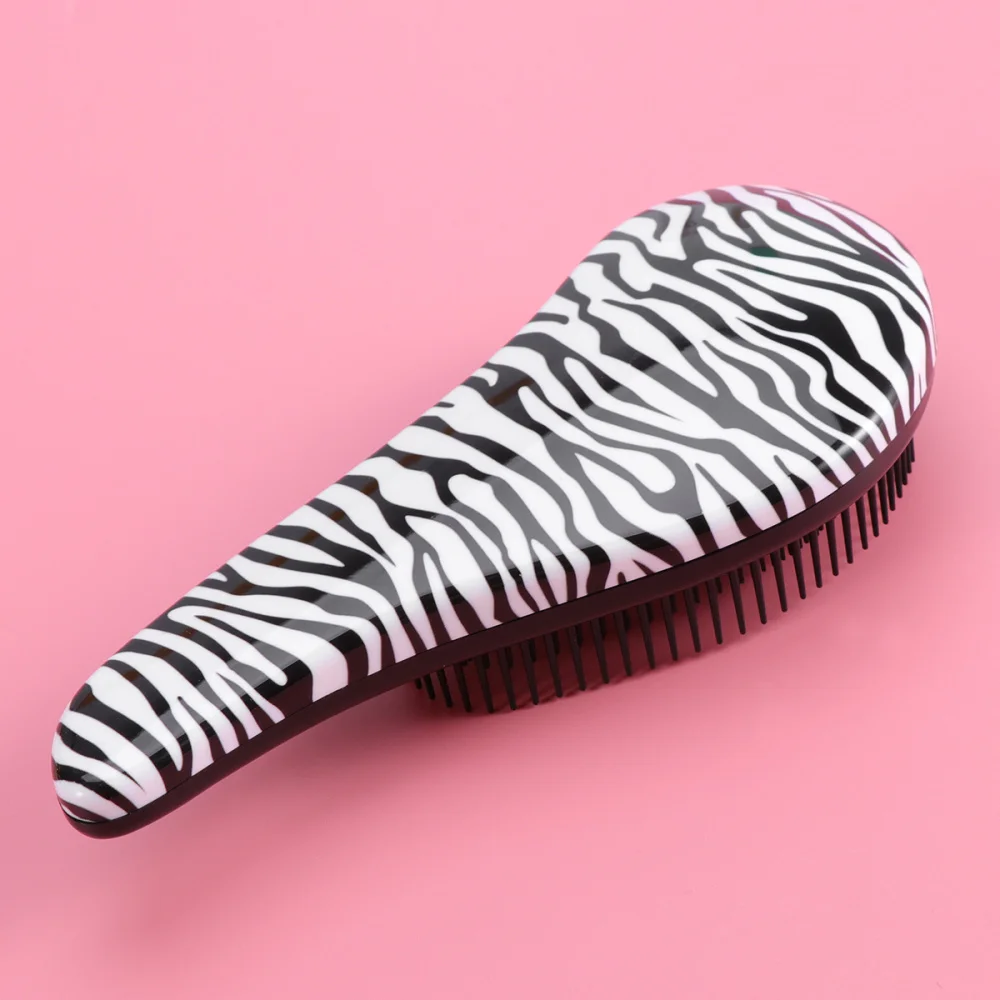 

Hair Detangling Brush Professional Comb for Wet Dry Hair Hair Brush Scalp Brush (Zebra)