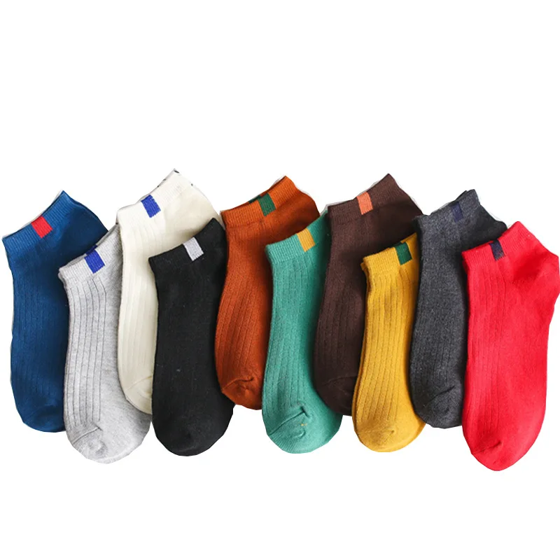 Женские носки цветные красивые короткие теплые высокое качество осень и зима