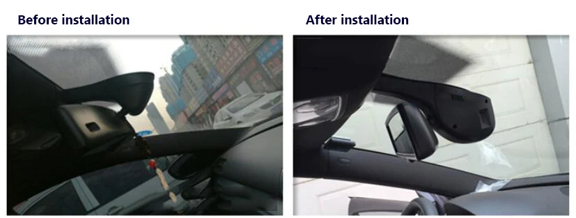 WiFi Автомобильный регистратор DVR DashCam камера видео рекордер 1080P 96658 IMX323 для Volkswagen Touareg Skoda Golf/Passat/Touran