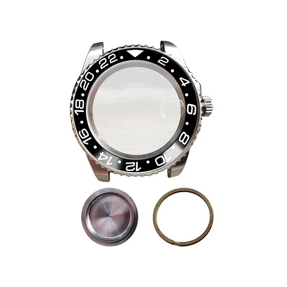 

For ETA 2836 MIYOTA 8215 821A for Mingzhu 2813 3804 Movement 40MM Watch Case Back Cover Shell Bezel Parts