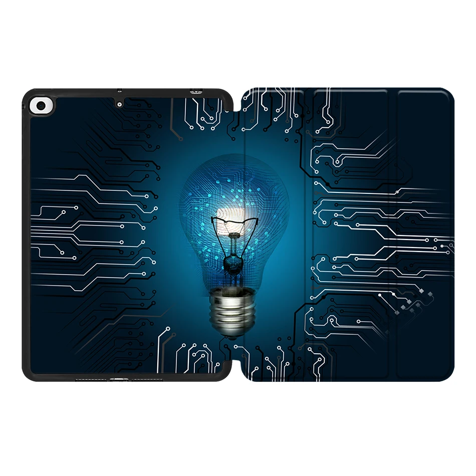 IPBC09 Чехол для планшета MTT для iPad Mini 5 Mini 4 7,9 '', тонкий мягкий чехол из искусственной кожи и термополиуретана с откидной крышкой и подставкой, умный чехол с держателем для карандашей - Цвет: IPBC09