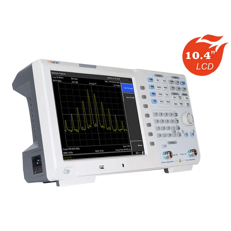 Анализатор спектра Owon XSA1015 TG портативный тестер с ЖК дисплеем 10 4
