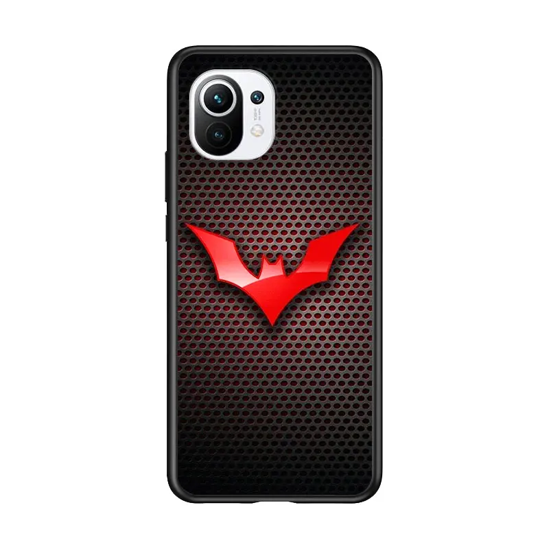 

Marvel logo cute for Xiaomi Mi 11 10T Note 10 Ultra 5G 9 9T SE 8 A3 A2 A1 6X Pro Play F1 Lite 5G Black Phone Case