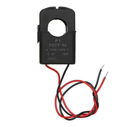 

AC 6in1 220V 80V~260V 100A Single Phase Digital Ampermeter Power Energy Voltmeter Ammeter Volt Watt Kwh Factor Meter Split CT