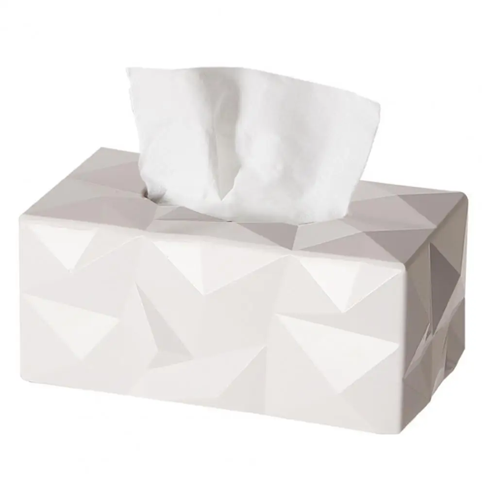 

Tissue Box Rectangle Water-proof Melamine Wear-resistant Tissue Box Cover for Home
