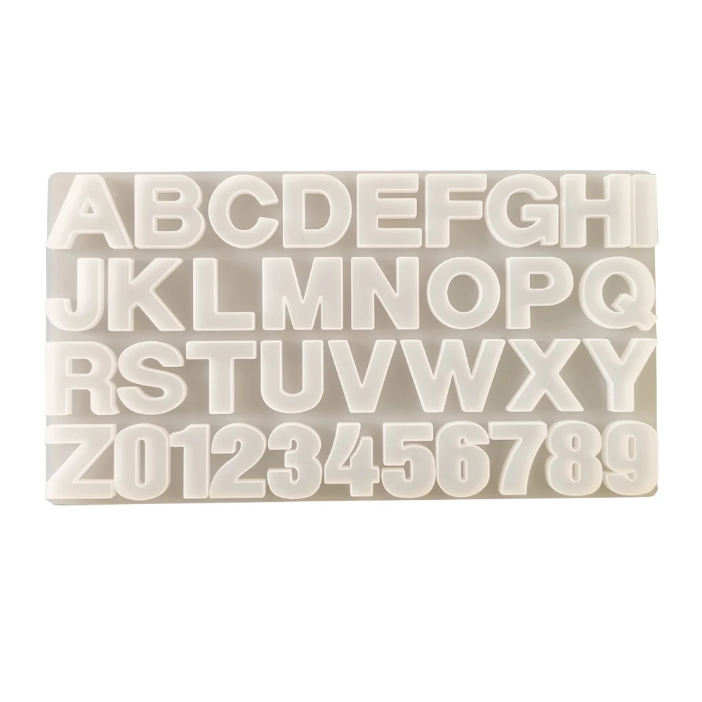 Английский алфавит искусственная кожа смешанный стиль силиконовые формы для