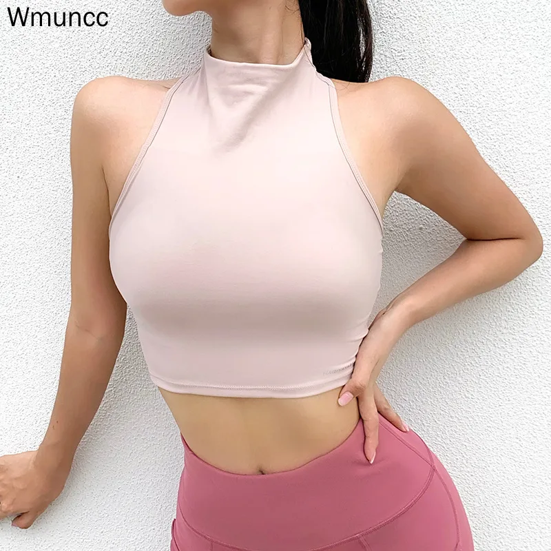 Женский мягкий спортивный бюстгальтер Wmuncc с чашками пуш-ап нижнее белье для йоги