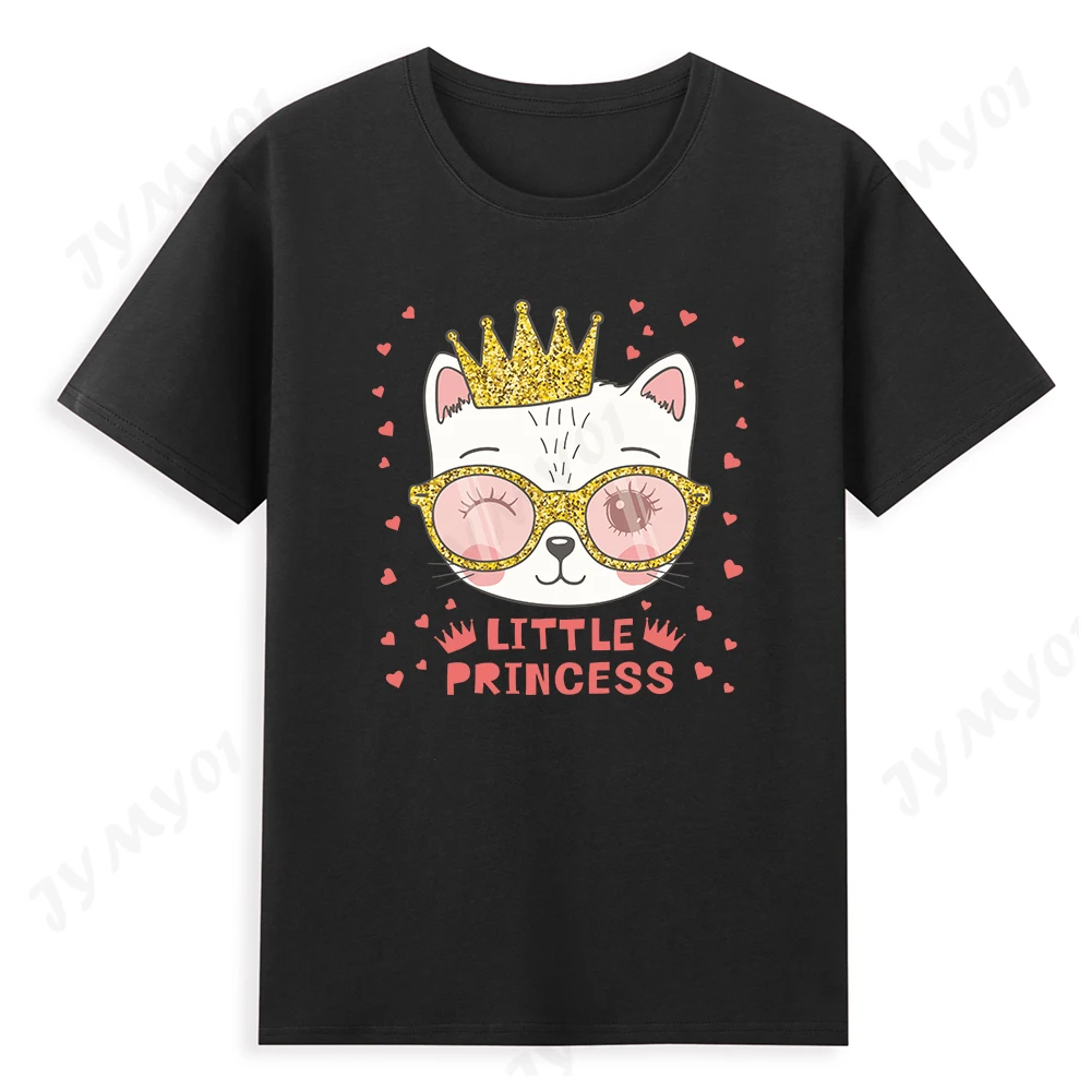 

Best Selling Fashion Cat Graphic T Shirt Kawaii Cat Funny Cartoon Pattern Men's Clothing Unisex Harajuku Cute Anime Top