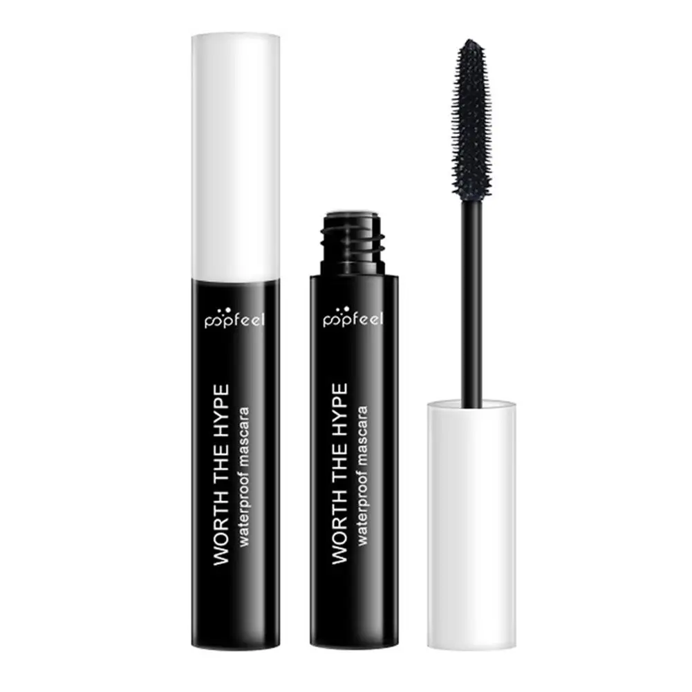 Шелковое волокно ресниц тушь для удлиняющая и толстая долговечная защита от