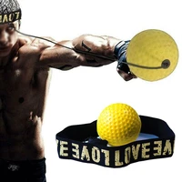 mma boxing reflex speed punch ball with headband gym muay thai kick boxer head band fighting training fitness accessories