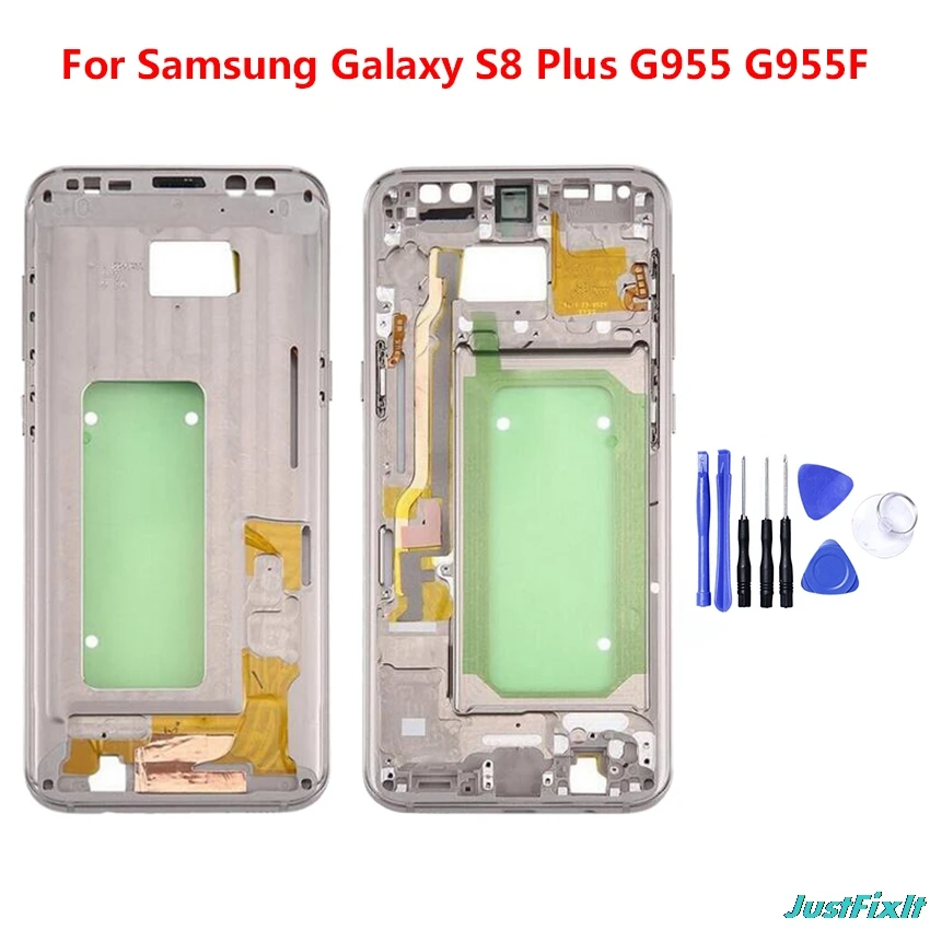 Для Samsung S8 S9P S9 S8Plus корпус средняя рамка Пластина Крышка Ремонт для Galaxy S9Plus Plus