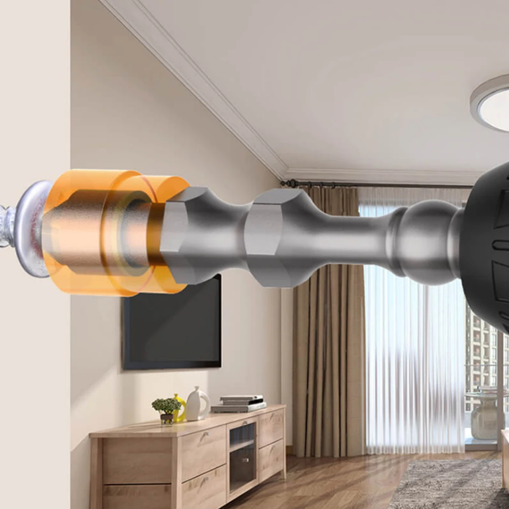 

3Pcs/4Pcs Universal Magnetic Ring 1/4 Metal Screwdriver Bit 6.35mm Shank Anti-Corrosion Drill Bit Magnet Powerful Ring