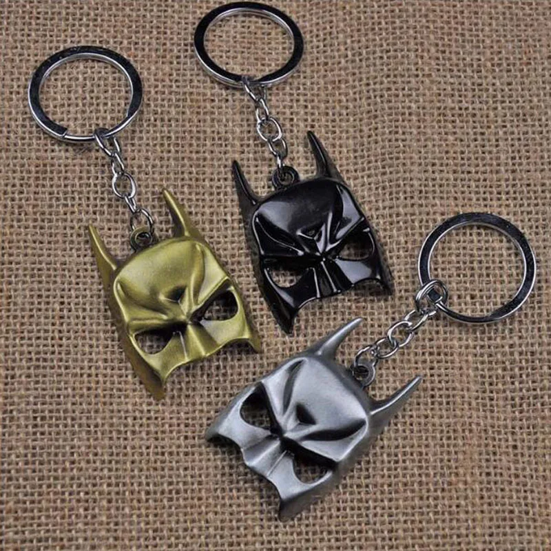 10 шт./лот брелок в форме маски Бэтмена Мстители комиксы Марвел Брюс Уэйн