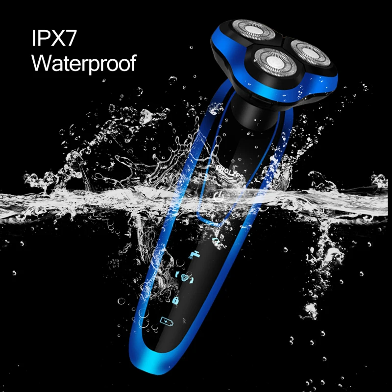 Мужская моющаяся перезаряжаемая электробритва электрическая бритва для бороды