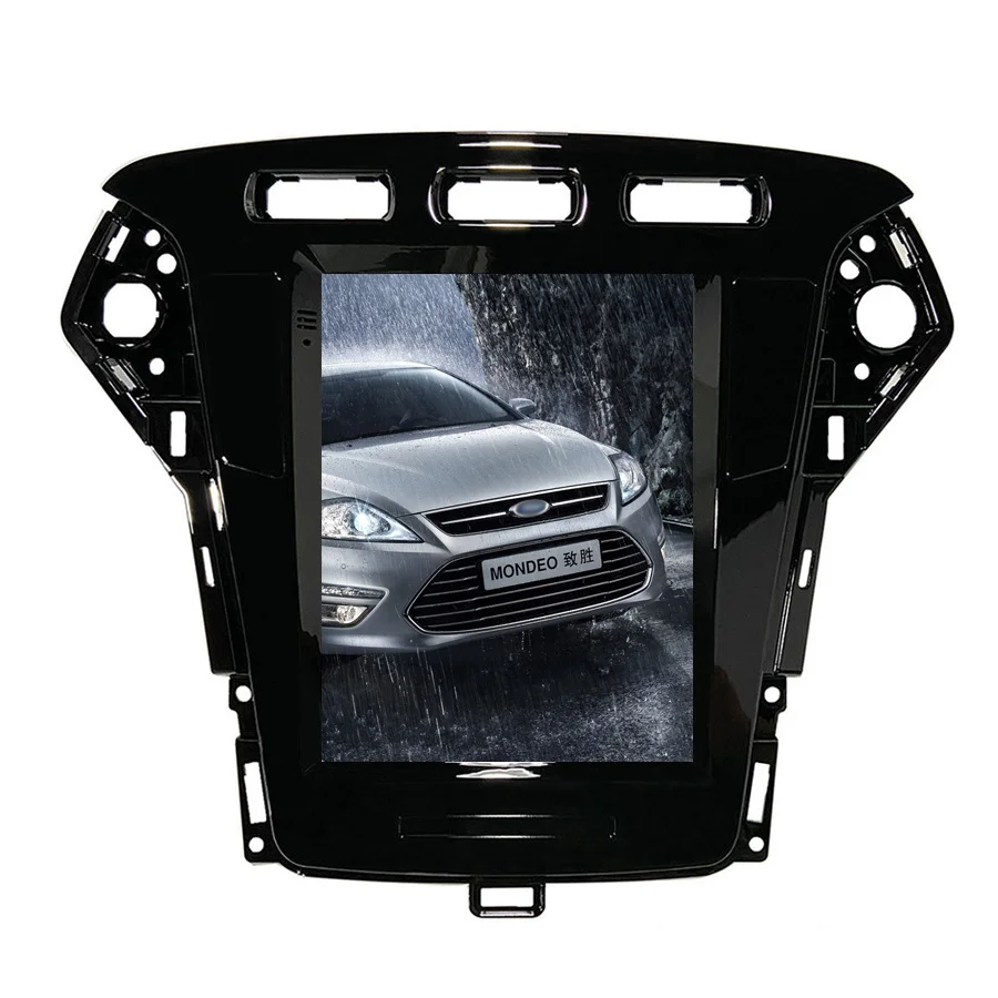 

Android 10 10.4" Vertical Screen Tesla Style Car GPS Multimedia Radio Bluetooth Navigation Player for Ford Mondeo 2011 2012 2013