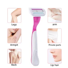 Afeitado Women Shaving Knife Household Artifact for Armpit Hair Removal Houseecial Hair Removal Knifehold Ladies Bikini Trimmer (4)