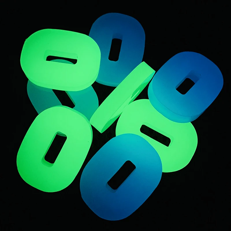 

1piece Diy Knife Handle Washers Gasket Material Handle DIY Luminous Knife Handle Fluorescent Plate