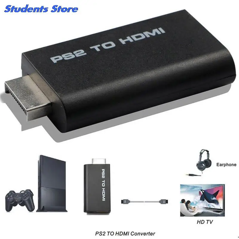 Аудиокабель 3 5 мм для PS2 HDTV-дисплея преобразователь в HDMI линейный аудиоадаптер HD