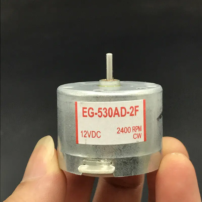 Микро-стробоскопический двигатель DC 12 В 2400 об/мин