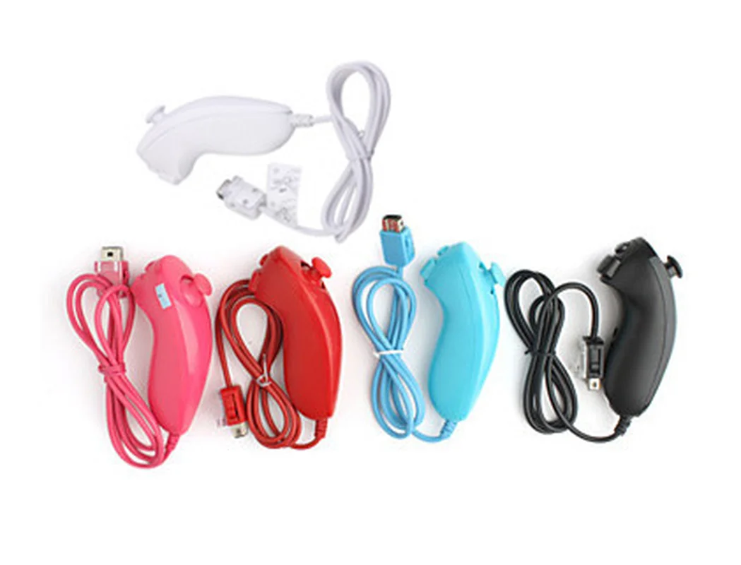

Новый 1 шт. Nunchuck контроллер для консоли Nintendo Wii