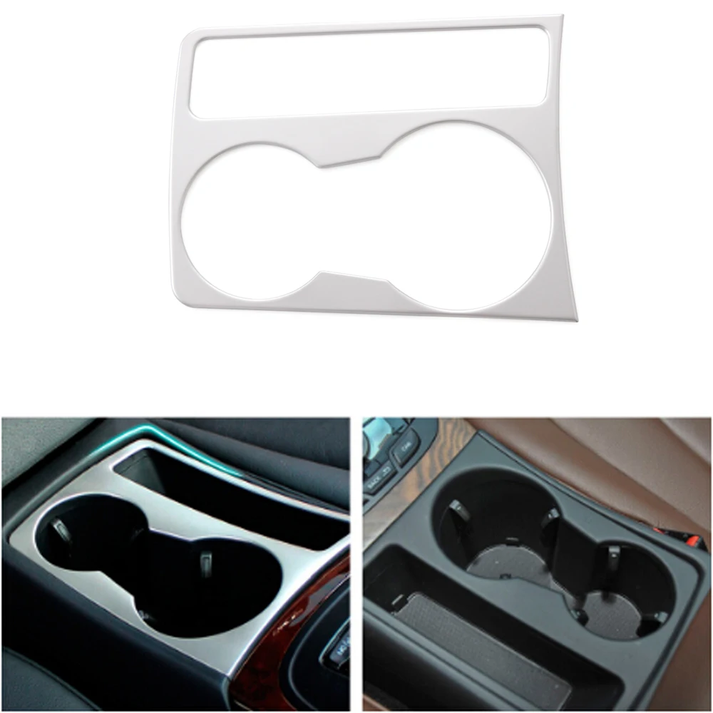 Наклейки из нержавеющей стали для салона автомобиля держатель стакана воды