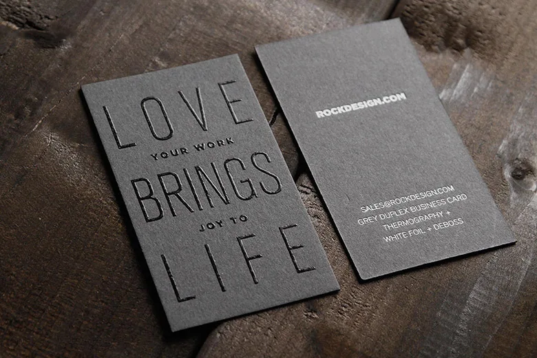 Рисунок 6 - Новый дизайн, бумажные визитные